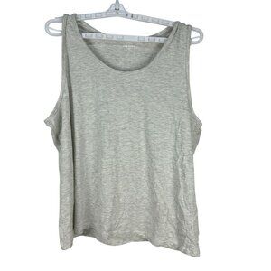 Old Navy Womens Gray Soft Washed Classic Tank Top Size XL Lightweight Casual Fit